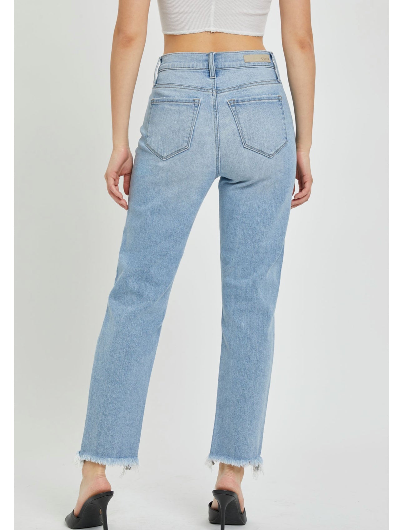 High Rise Mom Jeans