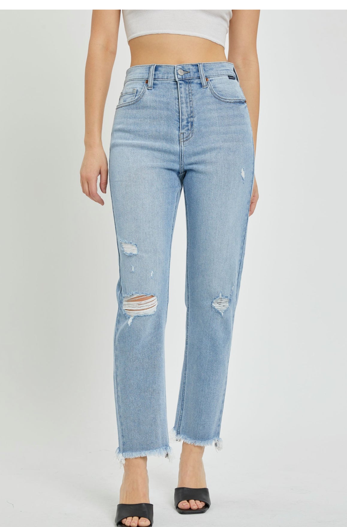 High Rise Mom Jeans